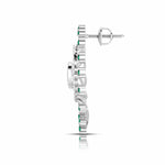Load image into Gallery viewer, Designer Platinum Diamond Earrings for Women JL PT E NL8689

