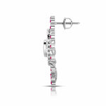 Load image into Gallery viewer, Designer Platinum Diamond Earrings for Women JL PT E NL8689
