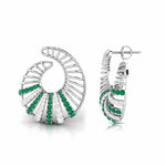 Load image into Gallery viewer, Designer Platinum Diamond Earrings for Women JL PT E NL8598   Jewelove.US
