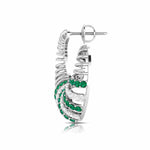 Load image into Gallery viewer, Designer Platinum Diamond Earrings for Women JL PT E NL8598   Jewelove.US
