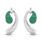 Load image into Gallery viewer, Designer Platinum Diamond Earrings for Women JL PT E NL8600
