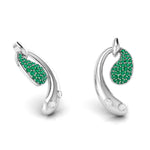 Load image into Gallery viewer, Designer Platinum Diamond Earrings for Women JL PT E NL8600
