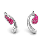 Load image into Gallery viewer, Designer Platinum Diamond Earrings for Women JL PT E NL8600
