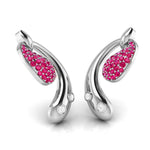 Load image into Gallery viewer, Designer Platinum Diamond Earrings for Women JL PT E NL8600
