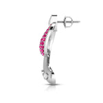 Load image into Gallery viewer, Designer Platinum Diamond Earrings for Women JL PT E NL8600
