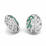 Load image into Gallery viewer, Designer Platinum Diamond Earrings for Women JL PT E NL8605
