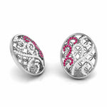 Load image into Gallery viewer, Designer Platinum Diamond Earrings for Women JL PT E NL8605
