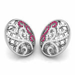 Load image into Gallery viewer, Designer Platinum Diamond Earrings for Women JL PT E NL8605
