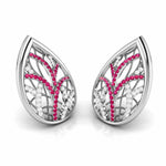 Load image into Gallery viewer, Designer Platinum Diamond Earrings for Women JL PT E NL8606   Jewelove.US
