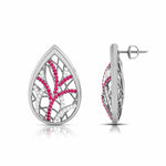 Load image into Gallery viewer, Designer Platinum Diamond Earrings for Women JL PT E NL8606   Jewelove.US
