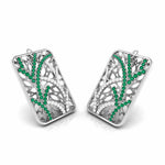 Load image into Gallery viewer, Designer Platinum Diamond Earrings for Women JL PT E NL8607   Jewelove.US
