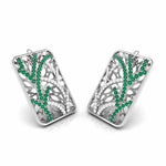 Load image into Gallery viewer, Designer Platinum Diamond Earrings for Women JL PT E NL8607
