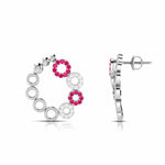 Load image into Gallery viewer, Platinum Earrings for Women JL PT E NL8632   Jewelove.US
