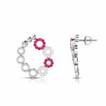 Load image into Gallery viewer, Platinum Earrings for Women JL PT E NL8632
