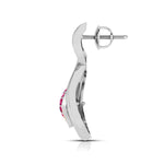 Load image into Gallery viewer, Platinum Earrings for Women JL PT E NL8635   Jewelove.US
