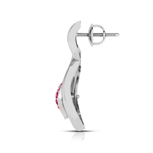 Platinum Earrings for Women JL PT E NL8635   Jewelove.US