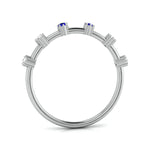 Load image into Gallery viewer, Blue Sapphire Platinum Diamond Engagement Ring JL PT LR 7014   Jewelove
