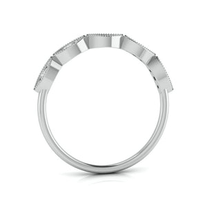 Blue Sapphire Platinum Diamond Engagement Ring JL PT LR 7015