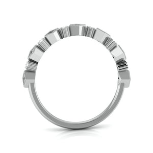 Blue Sapphire Platinum Diamond Engagement Ring JL PT LR 7017
