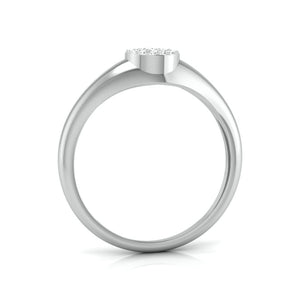 Beautiful Platinum Diamond Engagement Ring JL PT LR 7025