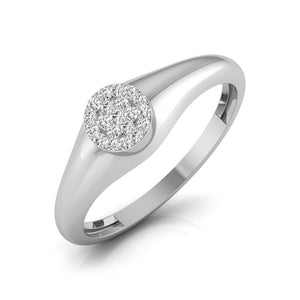 Beautiful Platinum Diamond Engagement Ring JL PT LR 7025