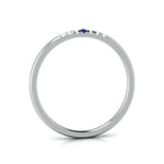 Load image into Gallery viewer, Blue Sapphire Platinum Diamond Engagement Ring JL PT LR 7040   Jewelove
