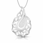 Load image into Gallery viewer, Designer Platinum with Diamond Pendant Set for Women JL PT PE NL8472  Pendant Jewelove.US
