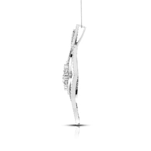 Designer Platinum Diamond Pendant Set JL PT P NL 8479