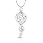 Load image into Gallery viewer, Designer Platinum with Diamond Pendant Set for Women JL PT P NL 8491  Pendant Jewelove.US
