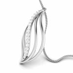 Load image into Gallery viewer, Platinum with Diamond Pendant Set for Women JL PT P NL 8500
