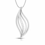 Load image into Gallery viewer, Platinum with Diamond Pendant Set for Women JL PT P NL 8500
