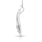 Load image into Gallery viewer, Platinum with Diamond Pendant Set for Women JL PT P NL 8504
