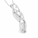 Load image into Gallery viewer, Designer Platinum Diamond Pendant Set JL PT P NL 8509
