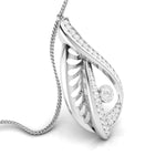 Load image into Gallery viewer, Platinum Diamond Pendant Set for Women JL PT P NL 8512
