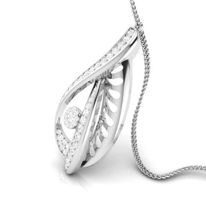 Platinum Diamond Pendant Set for Women JL PT P NL 8512