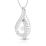 Load image into Gallery viewer, Platinum Diamond Pendant Set for Women JL PT P NL 8512
