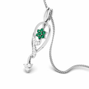 Designer Platinum with Diamond Pendant for Women JL PT P NL8538