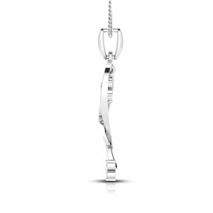 Designer Platinum with Diamond Pendant for Women JL PT P NL8538