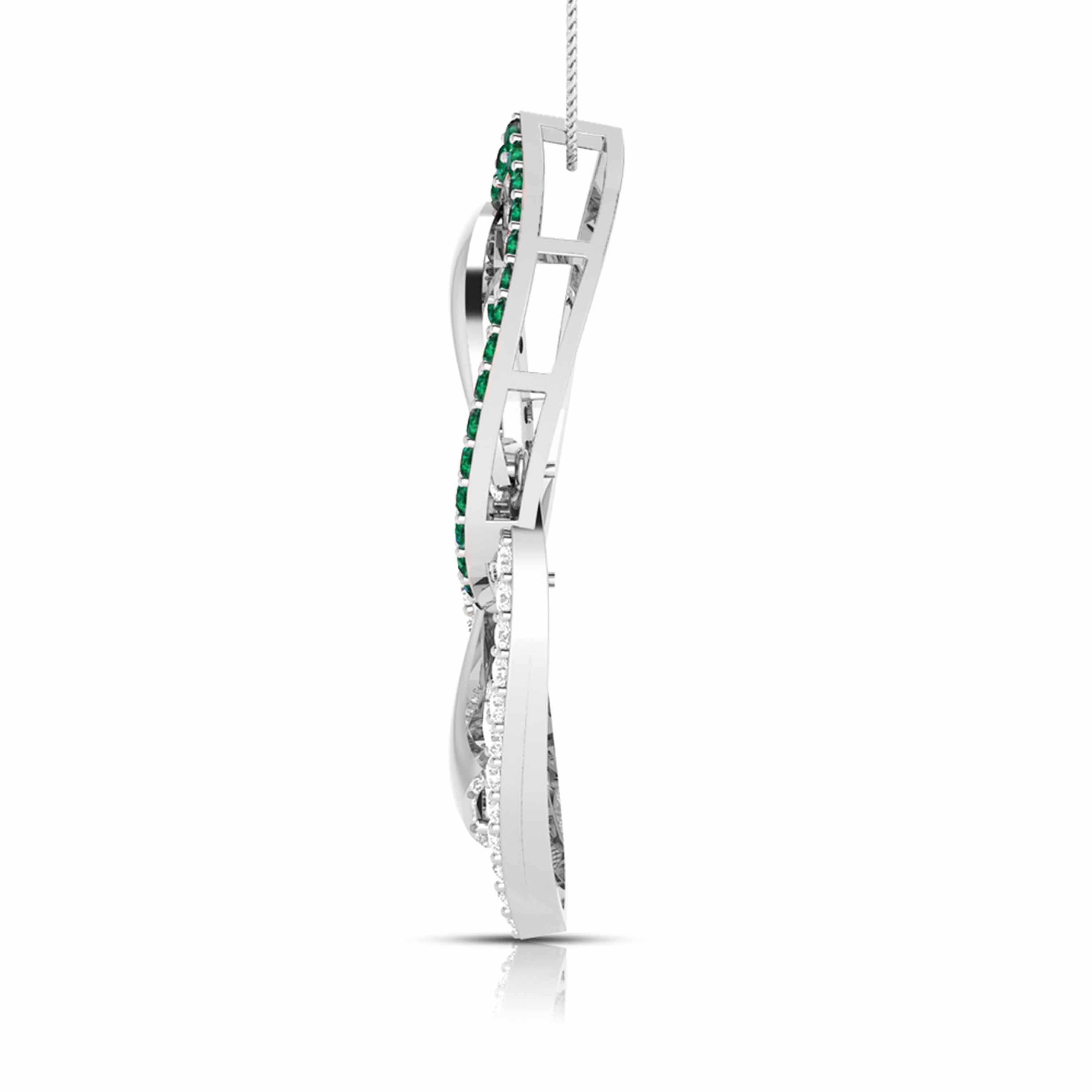 Platinum Diamond Pendant for Women JL PT P NL8550   Jewelove.US