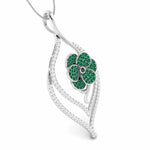 Load image into Gallery viewer, Designer Platinum Diamond Pendant for Women JL PT P NL8579   Jewelove.US

