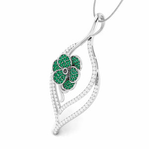 Designer Platinum Diamond Pendant for Women JL PT P NL8579   Jewelove.US