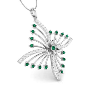 Platinum with Diamond Pendant for Women JL PT P NL8581   Jewelove.US