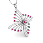 Load image into Gallery viewer, Platinum with Diamond Pendant for Women JL PT P NL8581   Jewelove.US
