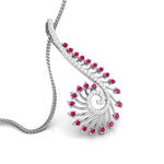 Load image into Gallery viewer, Platinum Diamond Pendant for Women JL PT P NL8585   Jewelove.US
