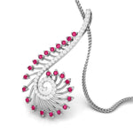 Load image into Gallery viewer, Platinum Diamond Pendant for Women JL PT P NL8585   Jewelove.US
