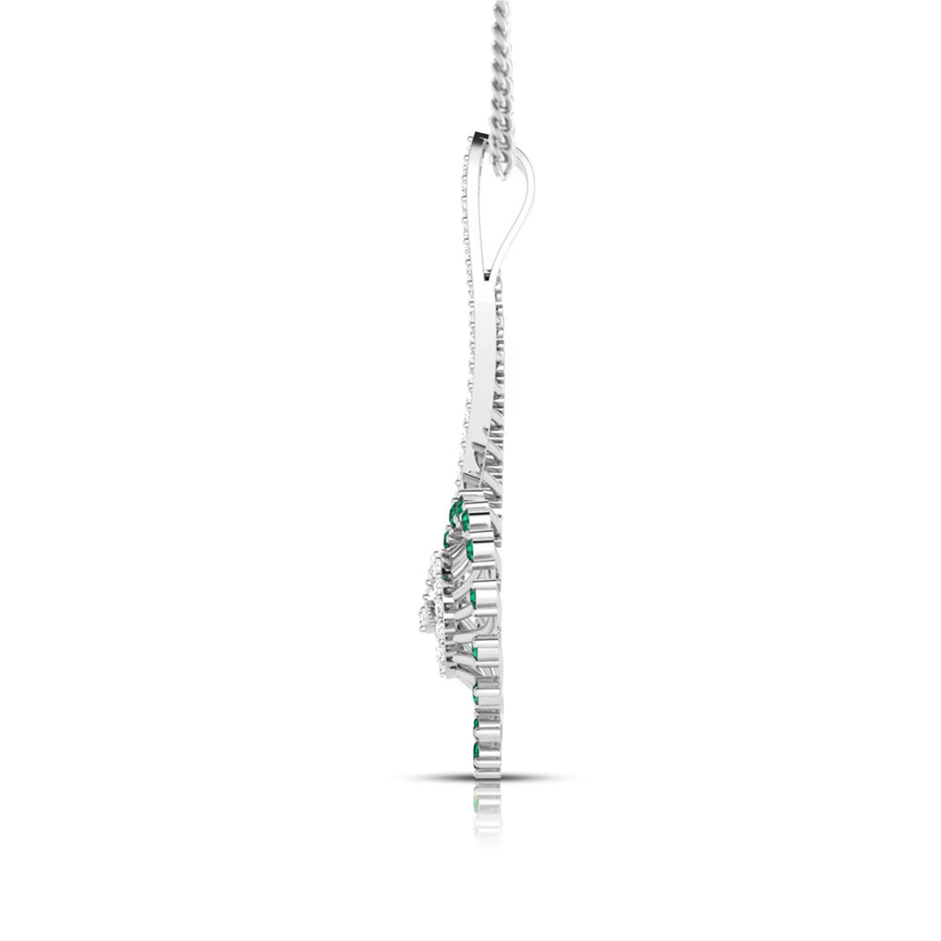 Platinum Diamond Pendant for Women JL PT P NL8585   Jewelove.US