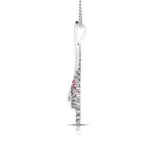 Platinum Diamond Pendant for Women JL PT P NL8585   Jewelove.US