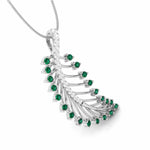Load image into Gallery viewer, Platinum Diamond Pendant for Women JL PT P NL8587
