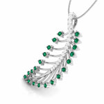 Load image into Gallery viewer, Platinum Diamond Pendant for Women JL PT P NL8587
