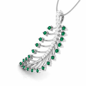 Platinum Diamond Pendant for Women JL PT P NL8587